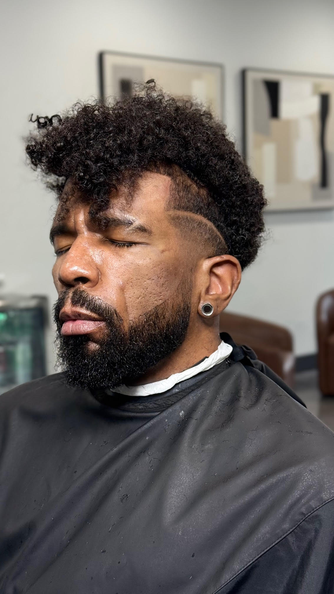 Precision haircut by Ab The Barber