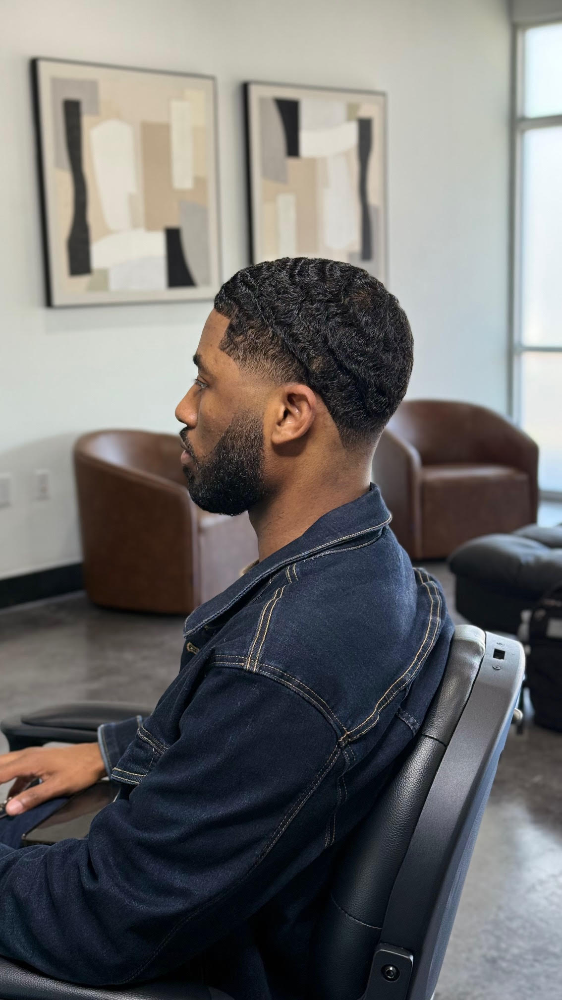Precision haircut by Ab The Barber